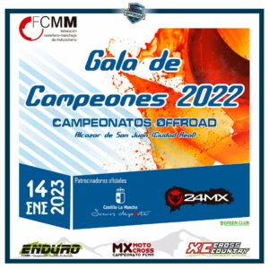 Entrega de Premios Campeonatos Off Road 2022
