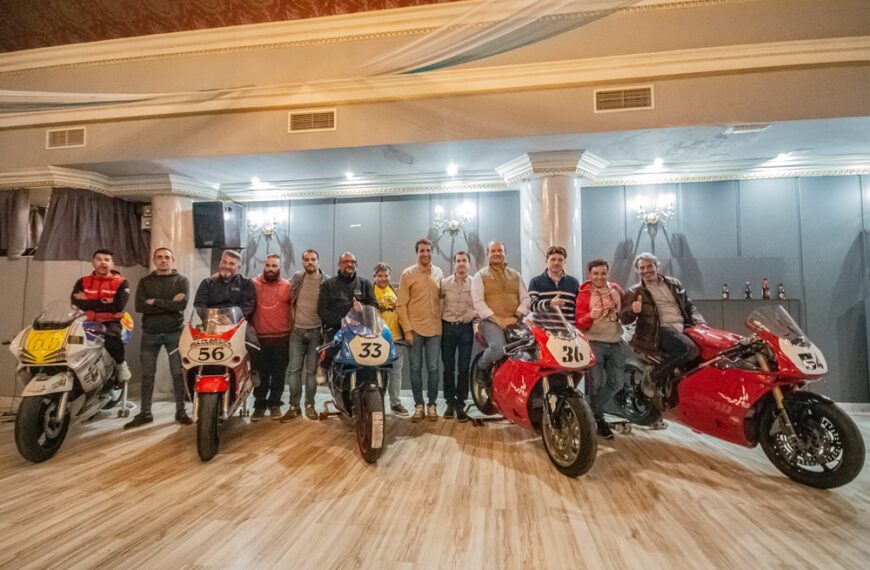 Presentación pilotos Moto Club Albacete