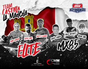 Castilla-La Mancha presenta su equipo para el Campeonato de España de Motocross por Autonomías