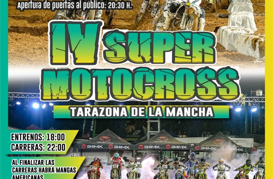 Llega el verano y con él, ¡ El SuperMotocross de Tarazona de la Mancha!