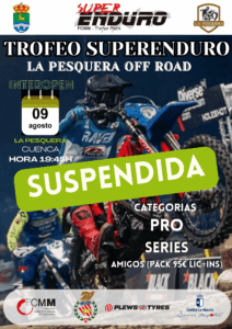 ¡Segunda cita con el Superenduro! SUSPENDIDA