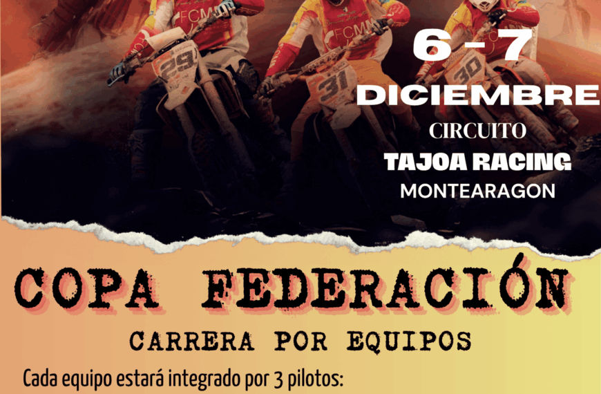 ¡Llega la I Copa Federación al circuito Tajoa Racing de Montearagón!