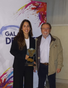 Maria Herrera en la XXXII Gala del Deporte