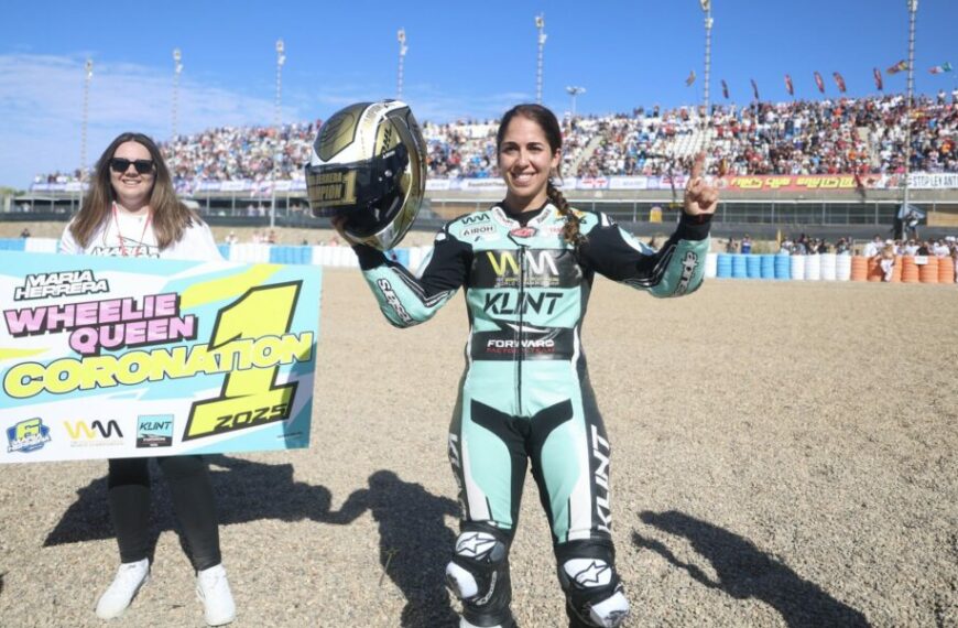 María Herrera, de crecer sin referentes a inspirar a toda una nueva generación de niñas en el motociclismo