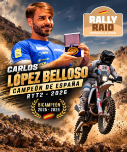 Carlos López Belloso, Campeón de España de Rallys RTT2 2026