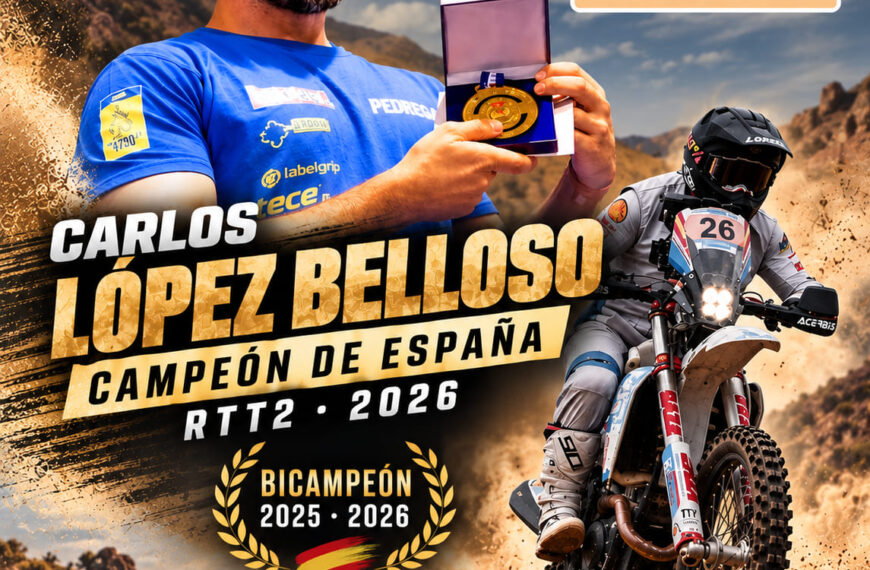 Carlos López Belloso, Campeón de España de Rallys RTT2 2026