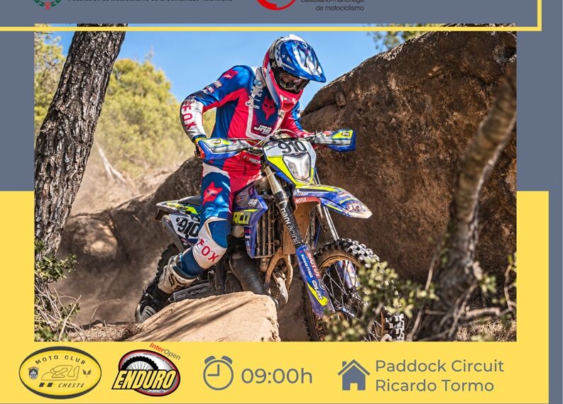 El Campeonato CLM de Enduro aterriza en Cheste