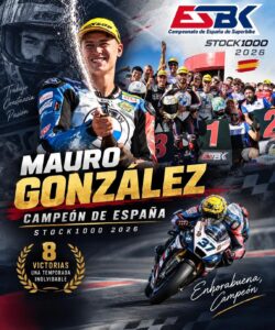 Mauro González Rojas se proclama Campeón de España de Stock1000