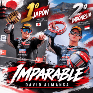 ¡David Almansa, imparable! Del triunfo en Japón al segundo puesto en Indonesia