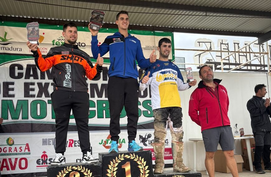 El Motocross de Castilla-La Mancha brilla en Malpartida